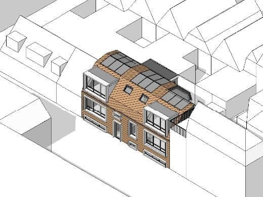Nieuwbouw appartementengebouw Leiden